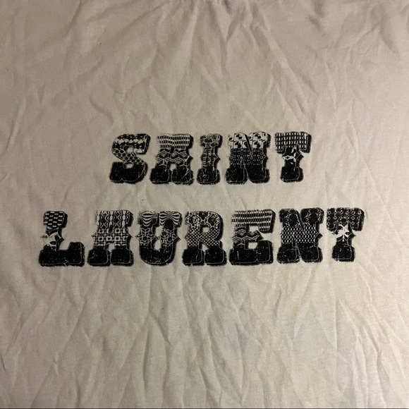 Saint Laurent T Shirt size medium, and in good condition. - Picture 1 of 4